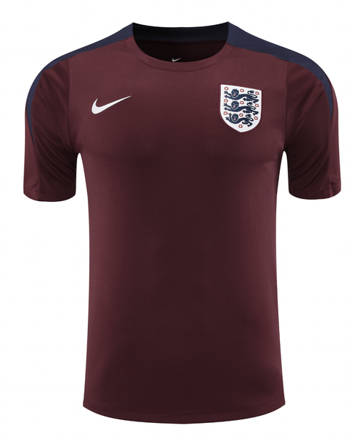 England 2024 Men's Bordeaux Training Shirt