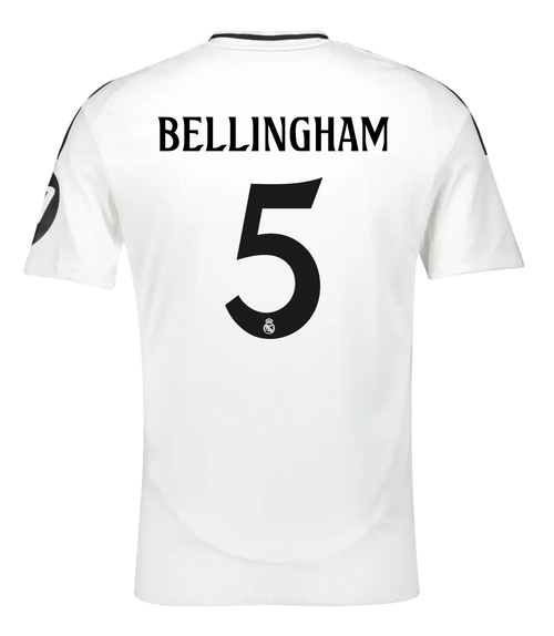 BELLINGHAM #5 Real Madrid 24/25 Stadium Men's Home Shirt