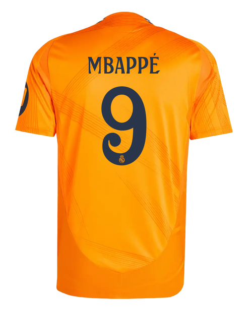 MBAPPÉ #9 Real Madrid 24/25 Authentic Men's Away Shirt