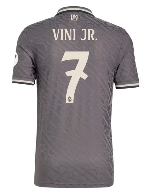 VINI JR #7 Real Madrid 24/25 Authentic Men's Third Shirt