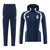 Real Madrid 25/26 Men's Navy Long Zip Windbreaker
