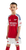 RICE #41 Arsenal 24/25 Kid's Home Shirt and Shorts - PL Font