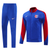 Barcelona 24/25 Men's Blue Long Zip Jacket