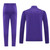 Real Madrid 24/25 Men's Originals Purple Long Zip Jacket