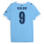 HAALAND #9 Manchester City 25/26 Stadium Men's Home Shirt - Man City Font