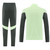 Real Madrid 25/26 Men's Lime Green Long Zip Windbreaker