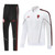 AC Milan 25/26 Men's White Long Zip Jacket