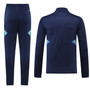 Boca Juniors 22/23 Men's Dark Blue Short Zip Tracksuit