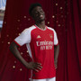 SAKA #7 Arsenal 23/24 Authentic Men's Home Shirt - Arsenal Font