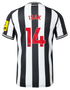 ISAK #14 Newcastle United 23/24 Authentic Men's Home Shirt - PL Font