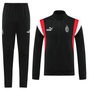 AC Milan 23/24 Men's Black Long Zip Jacket