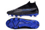 Nike Phantom GX Elite DF FG Football Boots - Drak Gray/Blue