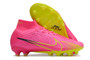 Nike Air Zoom Mercurial Superfly 9 Elite AG Football Boots - Pink/Yellow