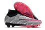 Nike Air Zoom Mercurial Superfly 9 Elite AG Football Boots - Gray/Pink/Black