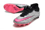 Nike Air Zoom Mercurial Superfly 9 Elite AG Football Boots - Gray/Pink/Black