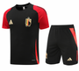 Belgium 2024 Men's Black Training Tracksuit