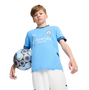 DE BRUYNE #17 Manchester City 24/25 Kid's Home Shirt and Shorts - PL Font