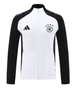 Germany 24/25 Men's White Long Zip Jacket