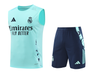 Real Madrid 24/25 Men's Turquoise Training Tank Top