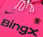 Chelsea 24/25 Men's Pink Hoodie Tracksuit