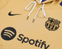 Barcelona 24/25 Men's Beige Hoodie Tracksuit