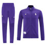 Real Madrid 24/25 Men's Originals Purple Long Zip Jacket