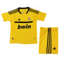 Real Madrid 11/12 Kid's Home Goalkeeper Retro Mini-Kit