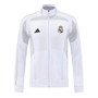 Real Madrid 25/26 Men's White Long Zip Jacket