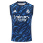 Real Madrid 25/26 Men's Blue Training Tank Top