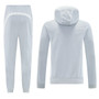 Real Madrid 25/26 Men's Gray Hoodie Tracksuit