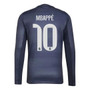MBAPPÉ #10 Real Madrid 25/26 Authentic Men's Away Long Sleeve Shirt
