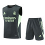 Real Madrid 25/26 Men's Dark Olive Training Tank Top