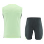 Real Madrid 25/26 Men's Lime Green Training Tank Top