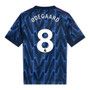 ØDEGAARD #8 Arsenal 25/26 Kid's Away Mini-Kit - PL Font