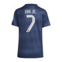 VINI JR #7 Real Madrid 25/26 Women's Away Shirt