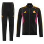 AS Roma 25/26 Men's Black Long Zip Jacket