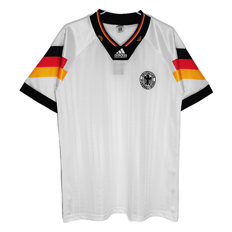 Germany 1992 Men's Home Retro Shirt