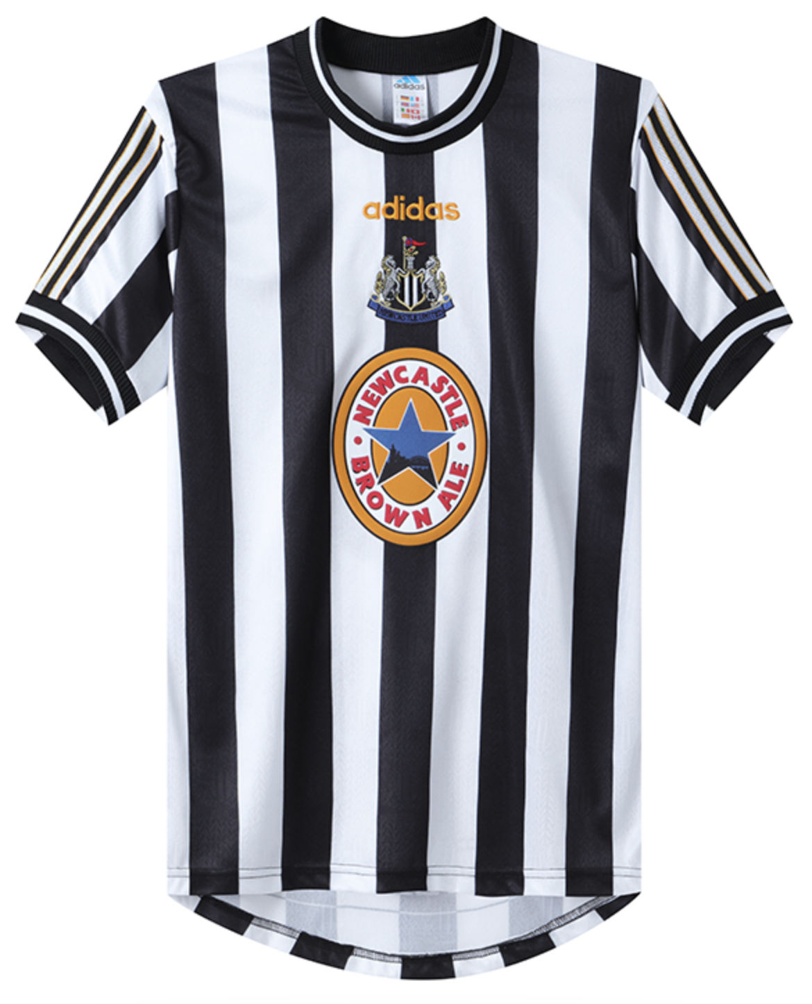 Newcastle United 97/99 Men's Home Retro Shirt