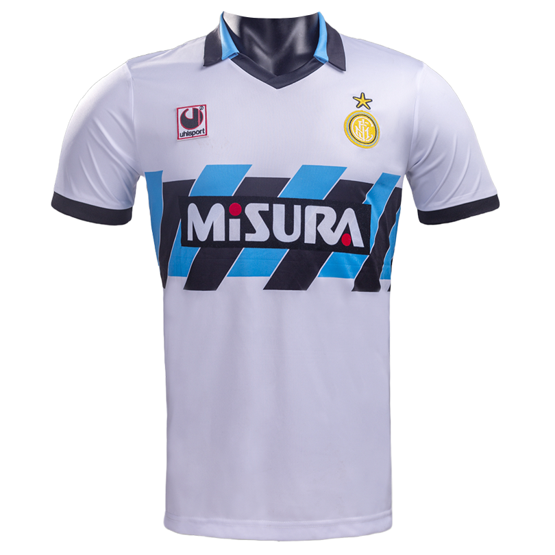 Inter Milan 90/91 Men's Away Retro Shirt