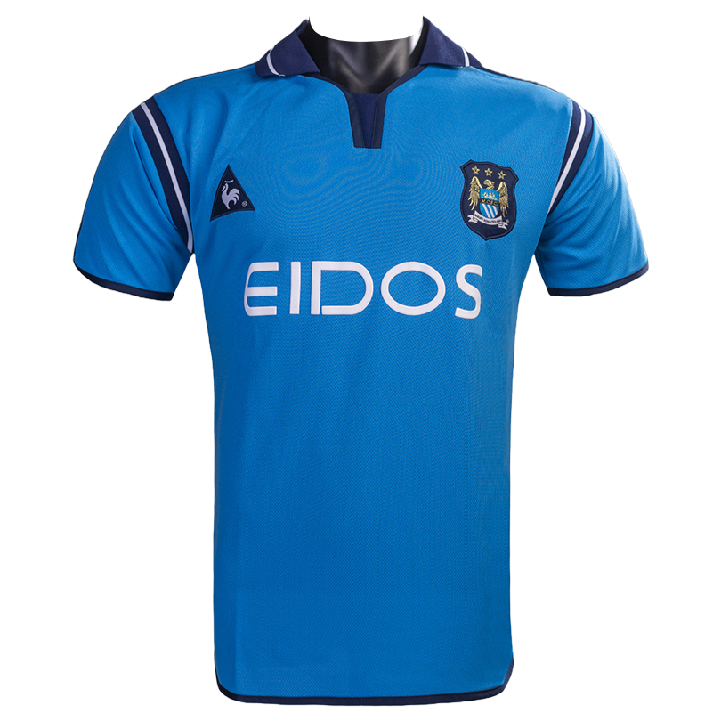 Manchester City 01/02 Men's Home Retro Shirt