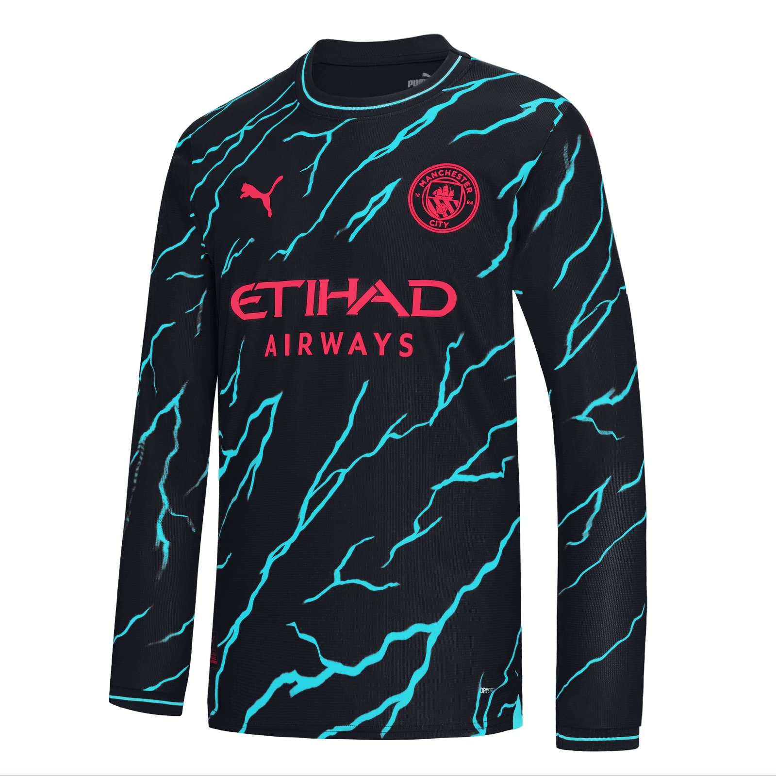 Manchester City 23/24 Men's Third Long Sleeve Shirt