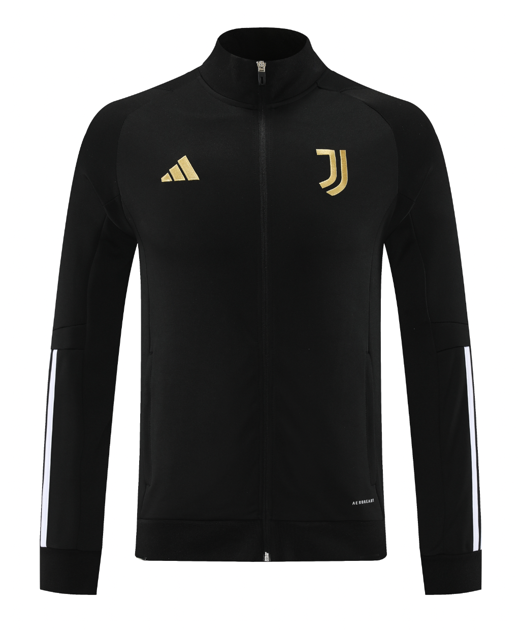 Juventus 23/24 Men's Black Long Zip Jacket