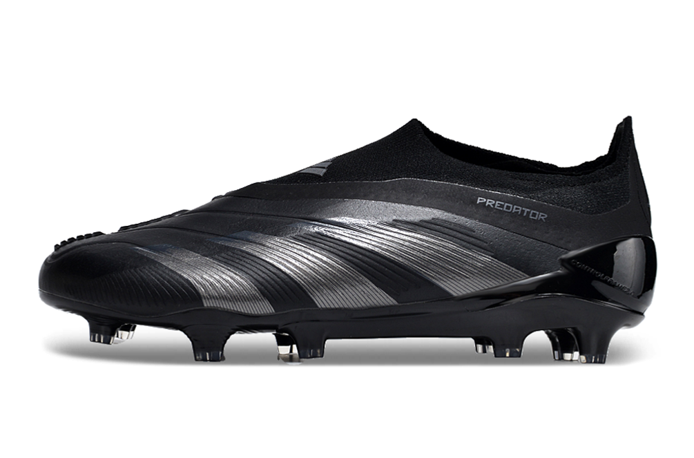adidas Predator Elite FG Laceless - Black