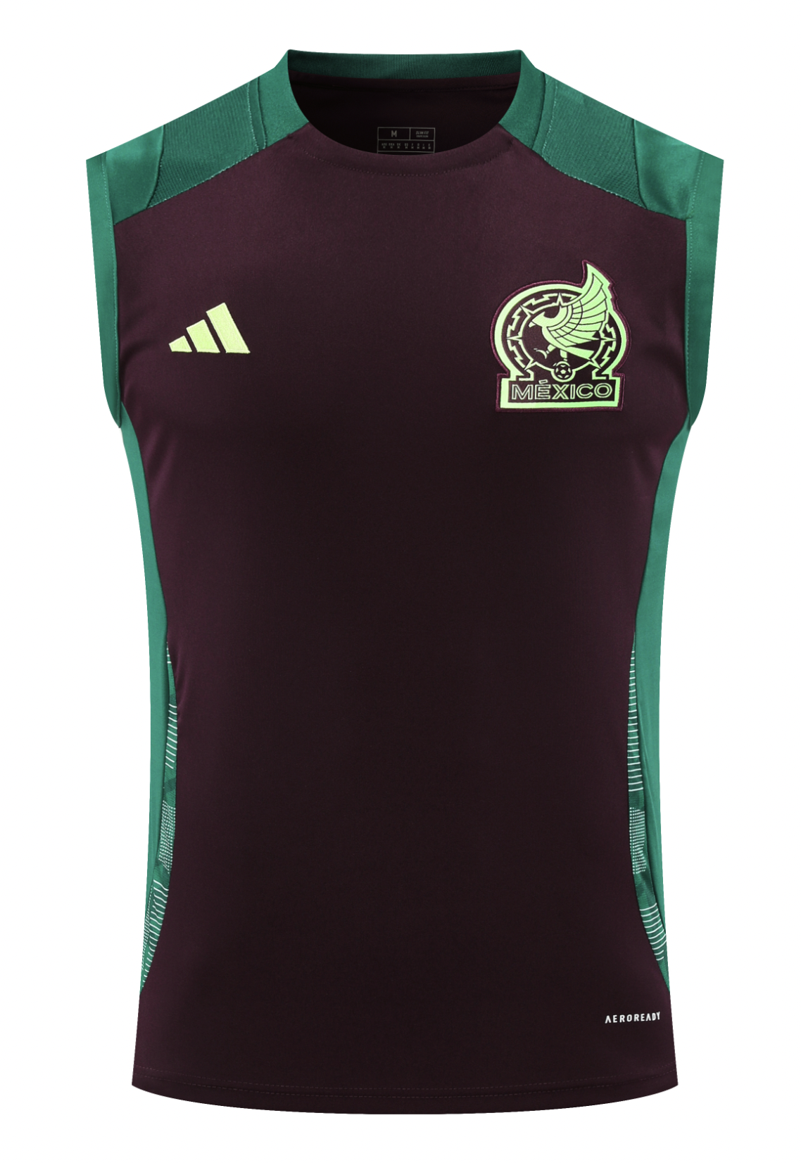 Mexico 2024 Men's Bordeaux Training Tank Top