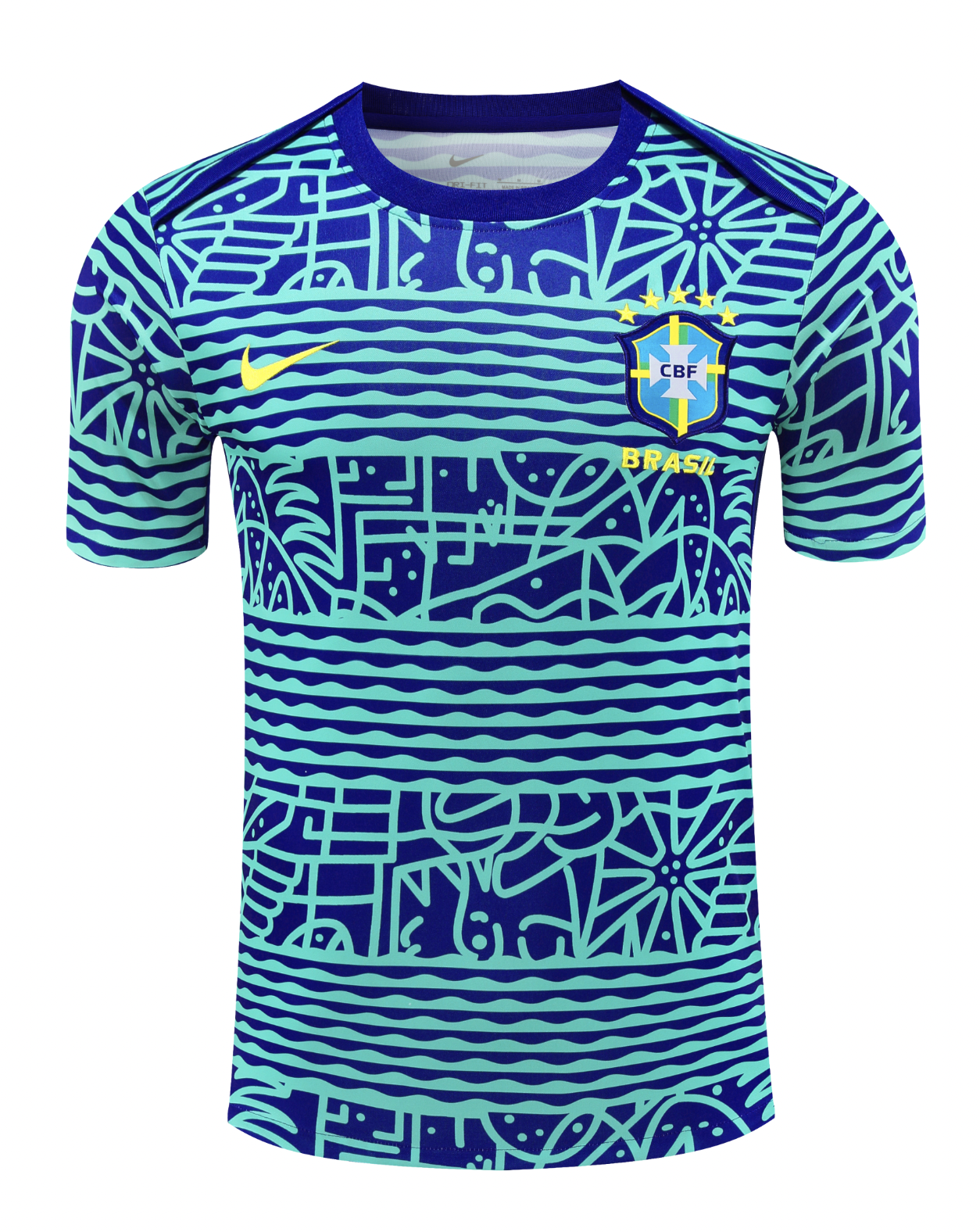 Brazil 2024 Men's Pre-Match Shirt