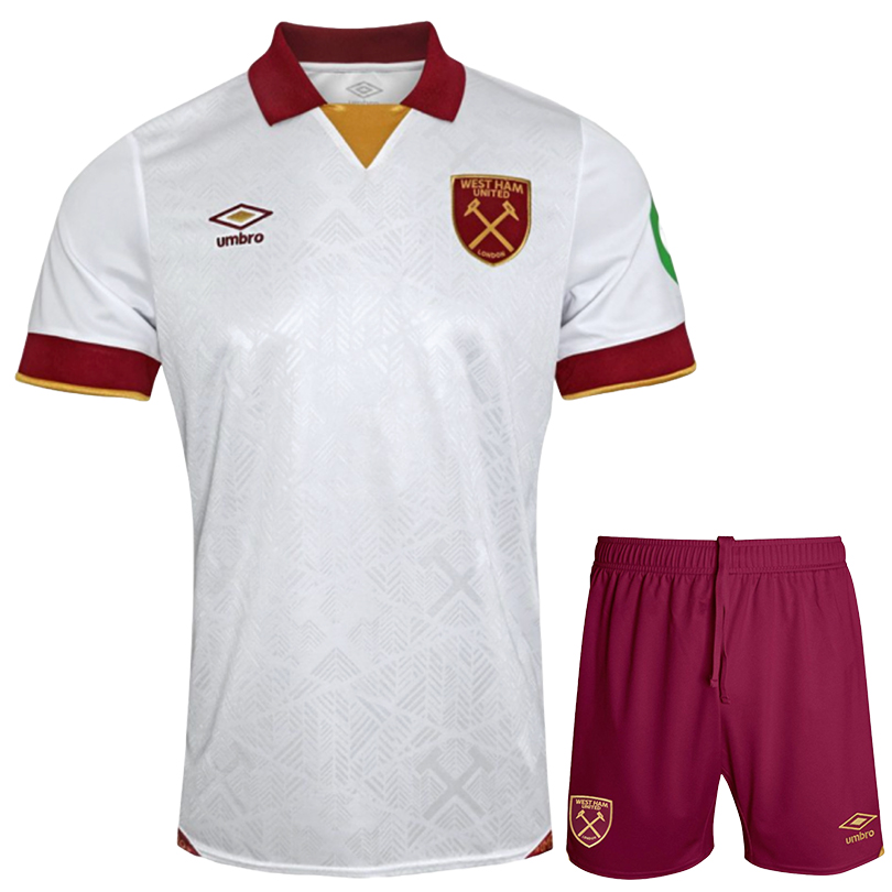 West Ham United 24/25 Kid's Third Shirt and Shorts