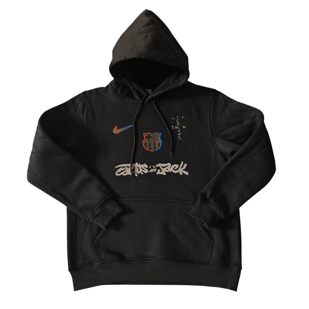 Barcelona x Travis Scott 24/25 Men's Black Hoodie