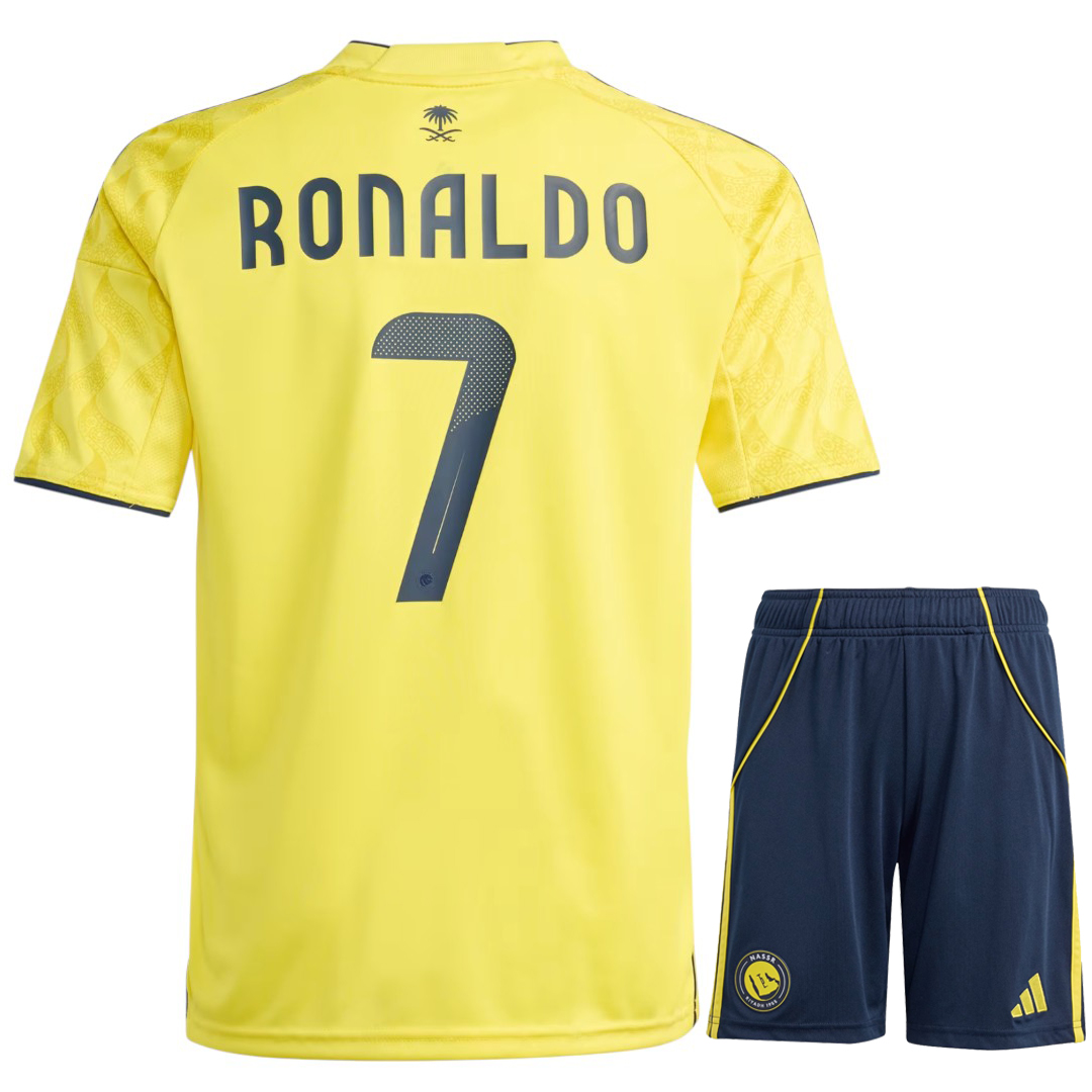 RONALDO #7 Al-Nassr 25/26 Kid's Home Mini-Kit