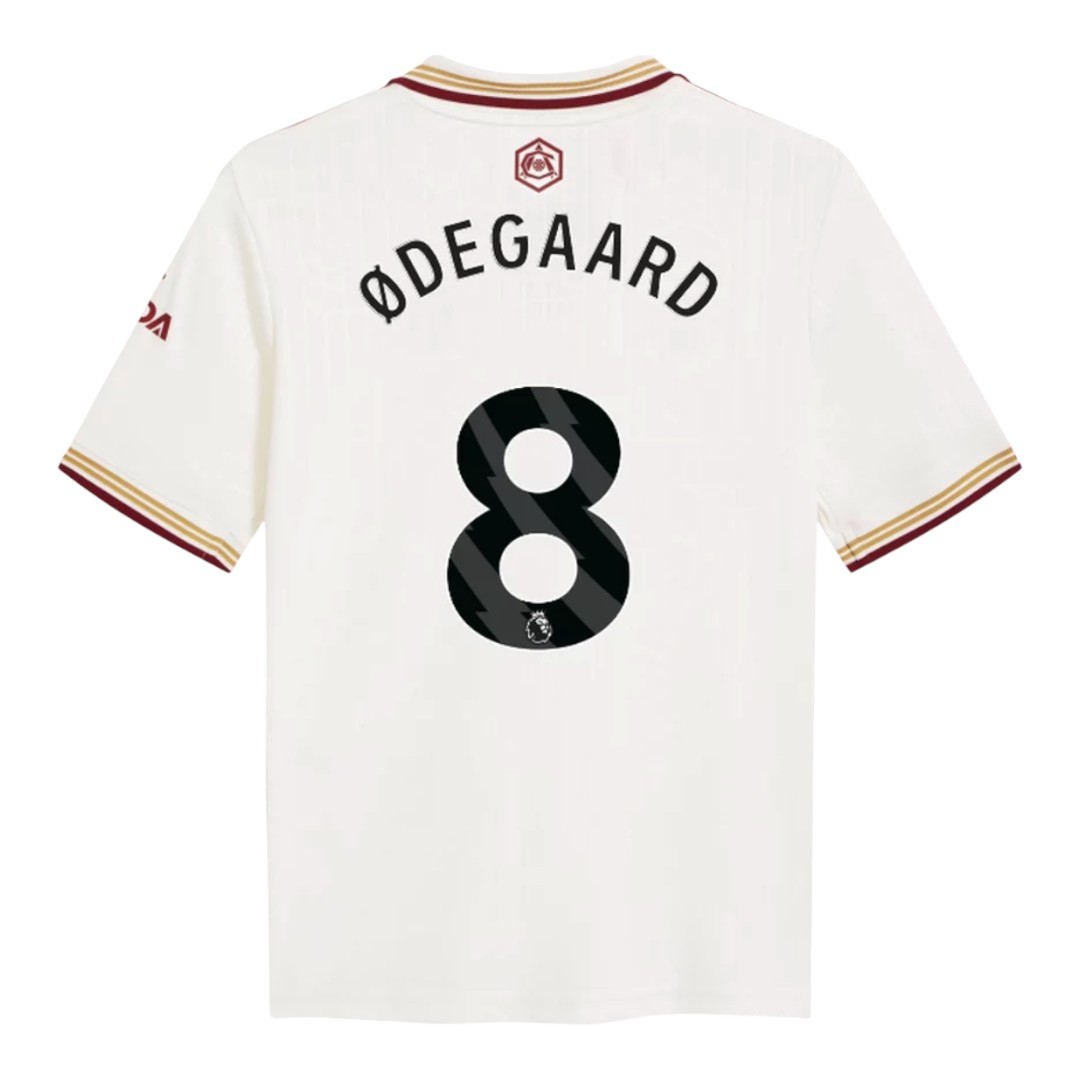 ØDEGAARD #8 Arsenal 25/26 Stadium Men's Third Shirt - PL Font