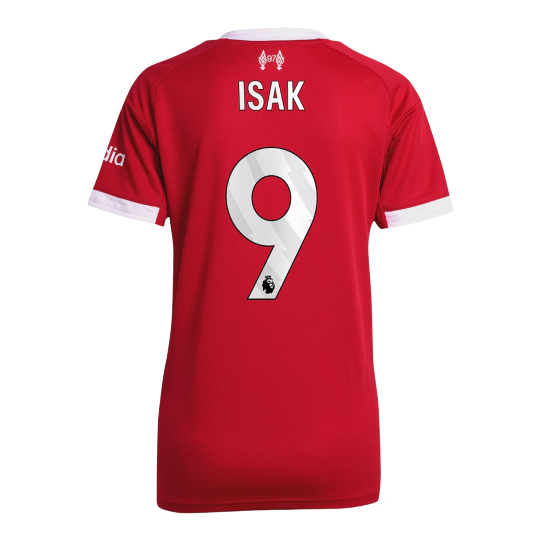 ISAK #9 Liverpool 25/26 Women's Home Shirt - PL Font